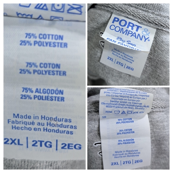 Disney 2XL Wm Grey Minnie Mouse Sketch Pink Bow Graphic Long Sleeve Sweatshirt - Picture 2 of 7